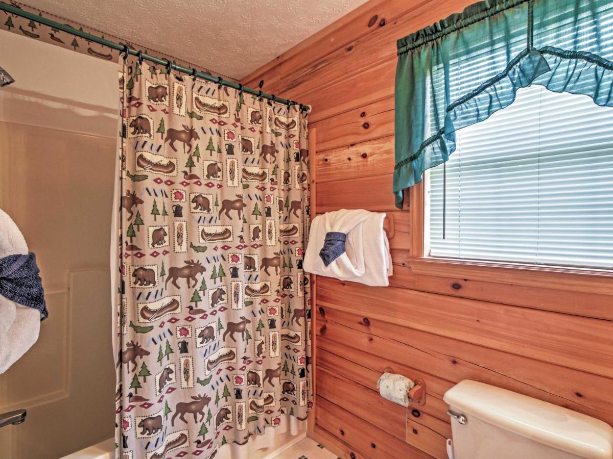 Idyllic Cabin With Hot Tub Less Than 2 Mi To Dollywood! セバービル エクステリア 写真
