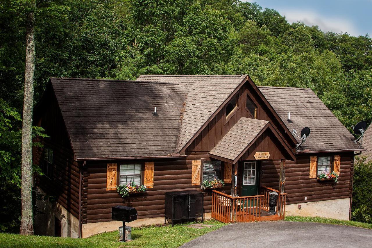 Idyllic Cabin With Hot Tub Less Than 2 Mi To Dollywood! セバービル エクステリア 写真